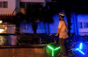 L&rsquo;éclairage sur vélo, des roues qui en disent beaucoup