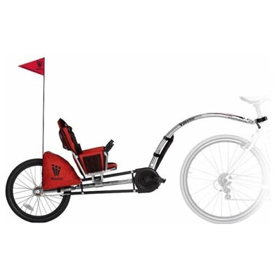 Weehoo iGo, la remorque pour enfant participative