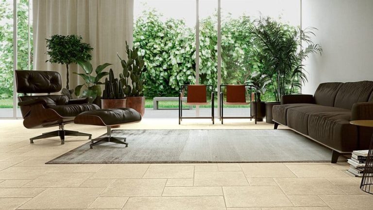 Carrelage haut de gamme bien entretenu