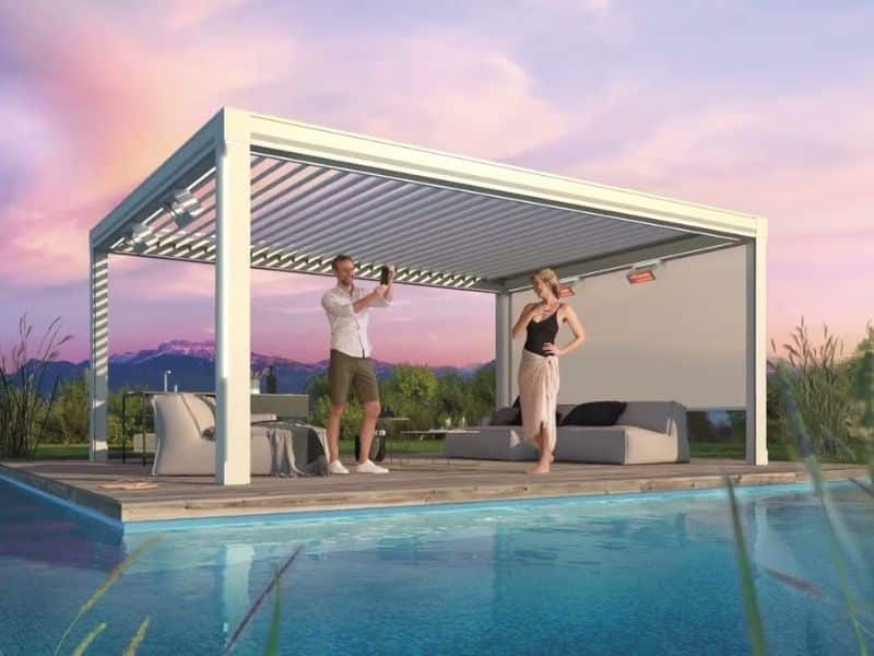 Profitez de l&rsquo;été au maximum avec votre pergola à lames orientables